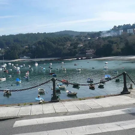 Piso Vistas Al Mar. Playa De Aguete. Rias Baixas. Appartement Marín